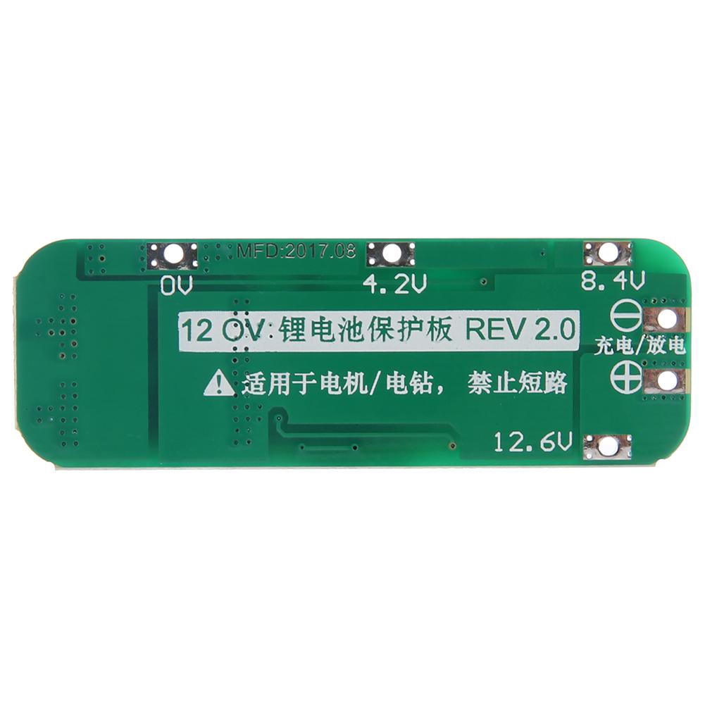 3S 12.6V 20A Lithium Battery Protection Board 18650 LiPo Cell BMS PCBAuto Recovery