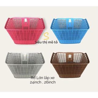 Giỏ Nhựa Xe Đạp đủ các cỡ