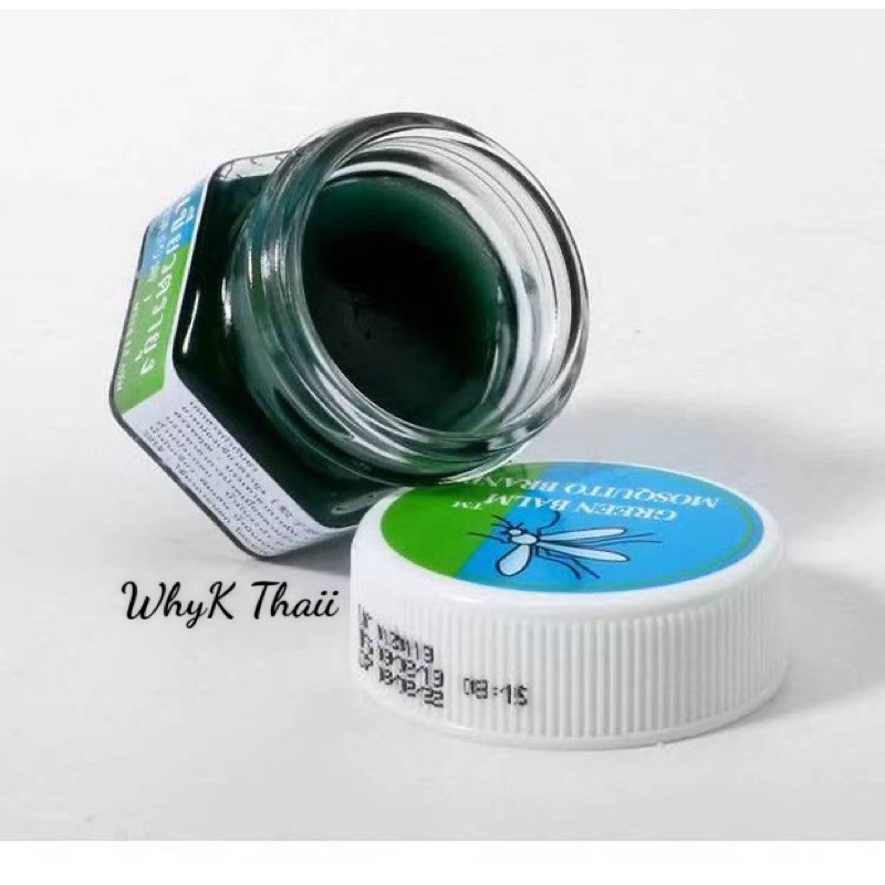 Dầu Thoa Muỗi Đốt Thái Lan Chính Hãng Green Balm Mosquito Date 2023