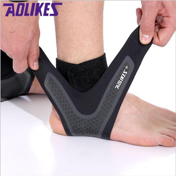 [Nhiều mẫu] Băng cổ chân thể thao siêu êm Aolikes 7130 Đai quấn bảo vệ mắt cá chân chống chấn thương, bong gân chinhhang