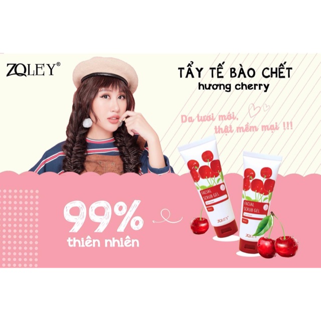 Tẩy tế bào chết cherry Zoley