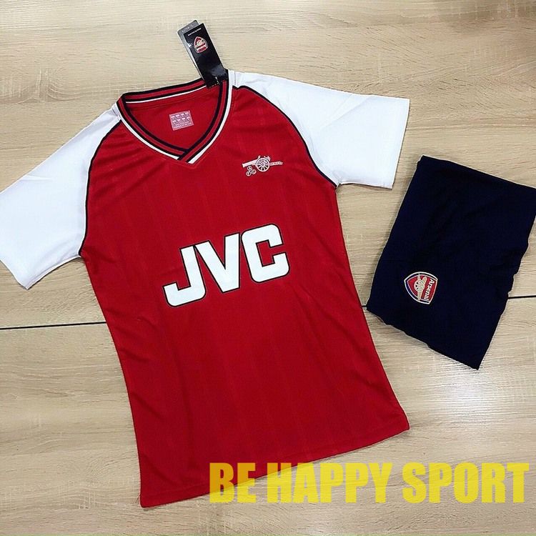 Quần Áo Thể Thao Nam Arsenal Đỏ Tay Trắng Vải Thun Thái Mới Nhất - Áo Đá Bóng PP Bởi Tik Shop 68