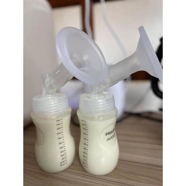 Thân bình sữa avent trắng, hoạ tiết ,hải cẩu 2022 260ml