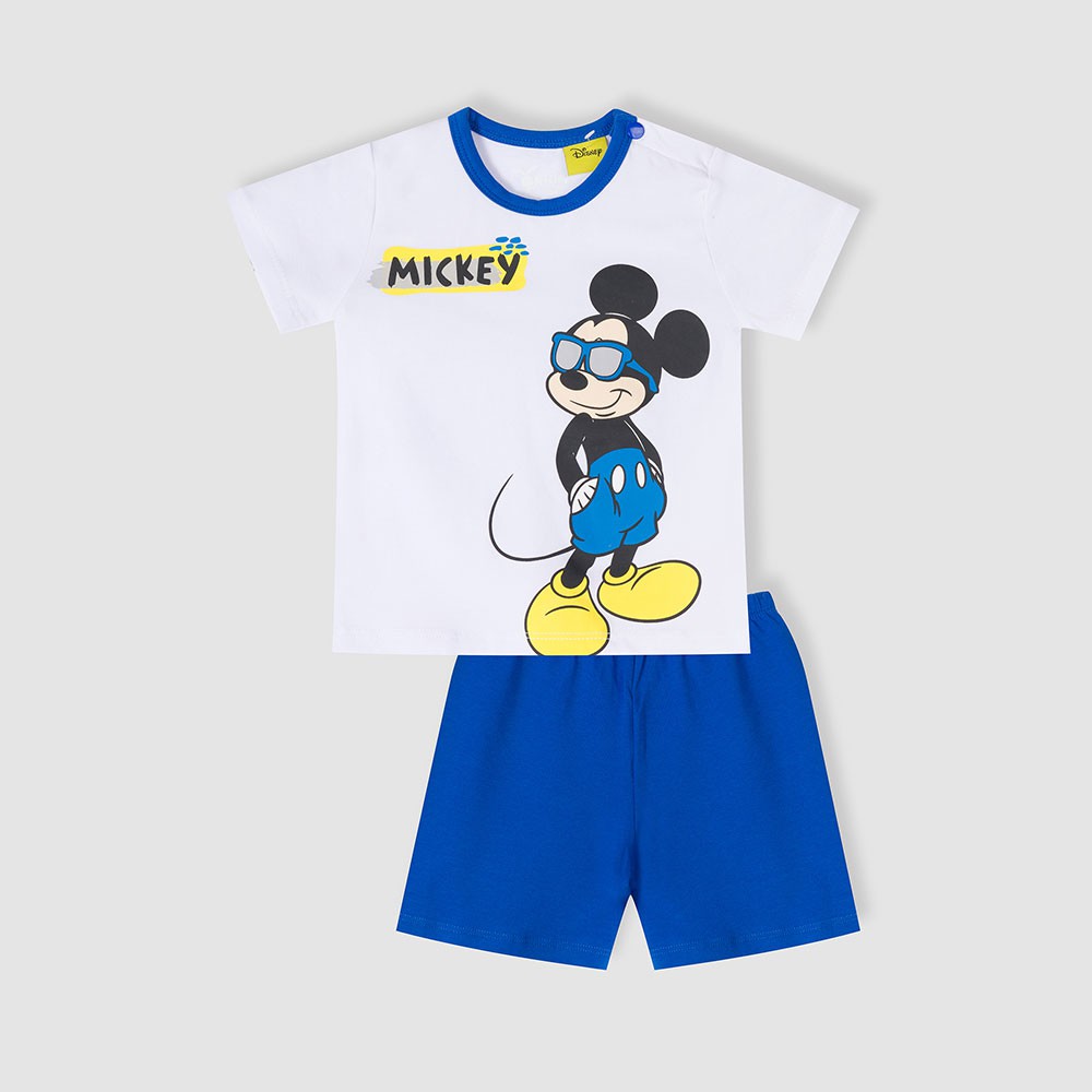 Bộ quần áo bé trai ngắn tay RABITY thun họa tiết mickey 5288.5289