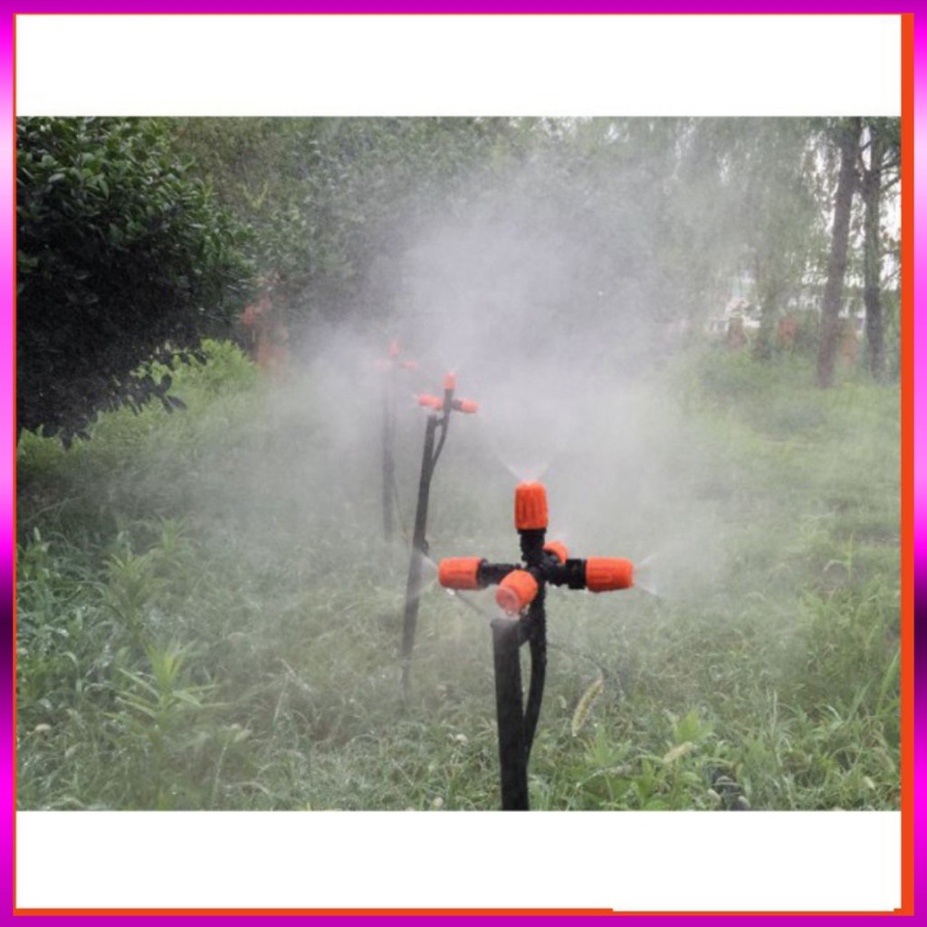 [GIÁ TỐT]  Bộ 5 béc phun sương, nhỏ giọt tưới cây 5 tia ren 21mm ( gồm 5 chiếc như hình đại diện) (5tia)