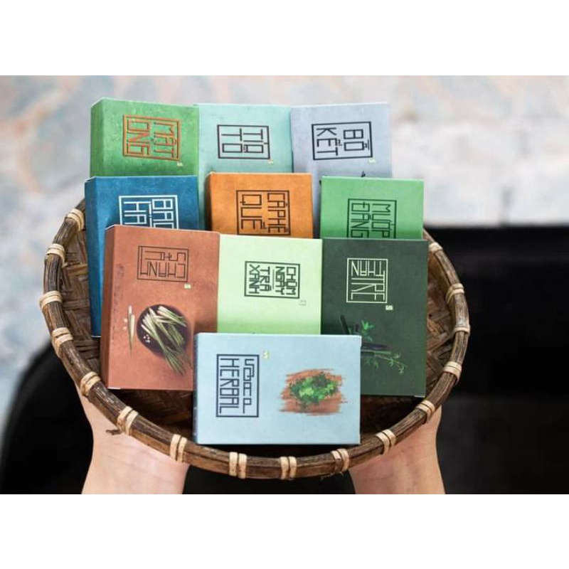 Xà bông sinh dược handmade đủ 10 loại - sạch da, sáng da, ngừa mụn, viêm lỗ chân lông, giảm thâm
