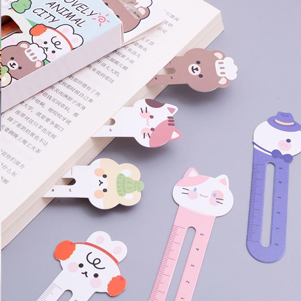 Lloyd Thước Đánh Dấu Trang Sách Hình Động Vật Hoạt Hình Dành Cho Học Sinh