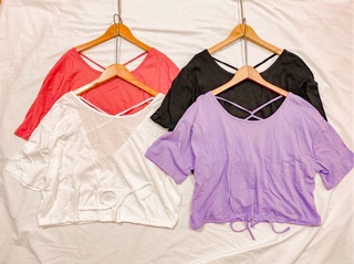 [BIGSIZE] ÁO CROPTOP ĐAN DÂY