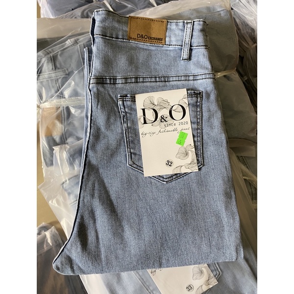 Quần Jean Skinny Rách Đùi Ngang Xẻ Giữa Tua Lai, Lưng Cao - Co Giãn