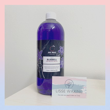 Dầu lau sáp làm sạch da trước và sau tẩy triệt lông Jax Wax nhập khẩu Úc