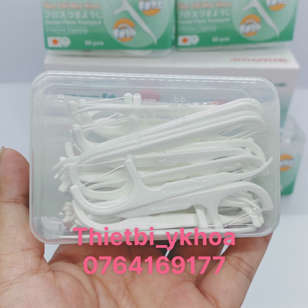 Tăm Chỉ Nha Khoa Oraltana - Lọ 100 Cái - Tăm Kẽ Răng Oraltana, Xỉa Răng, Chăm Sóc Răng Lợi- Tăm Chỉ Nha Khoa An Toàn