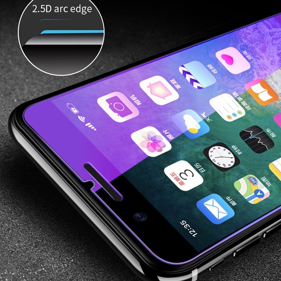 2 miếng Kính cường lực chống ánh sáng xanh cho for iPhone 14 13 12 11 Pro Max Mini Xs Max XR X 7 8 6 6s Plus SE 2020 Phim bảo vệ màn hình điện thoại