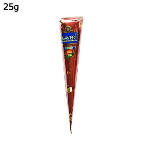 [Hàng mới về] Màu xăm tạm thời hình nón phong cách Ấn Độ màu nâu đen G3Q2 Tat P1A9