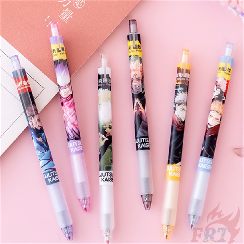 1 Cái ✿ Bút Jujutsu Kaisen ✿ Bút Mực Gel Trung Tính Dùng Trong Trường Học/Văn Phòng