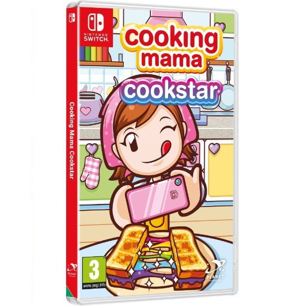 Băng game Nintendo switch Cooking Mama cookstar