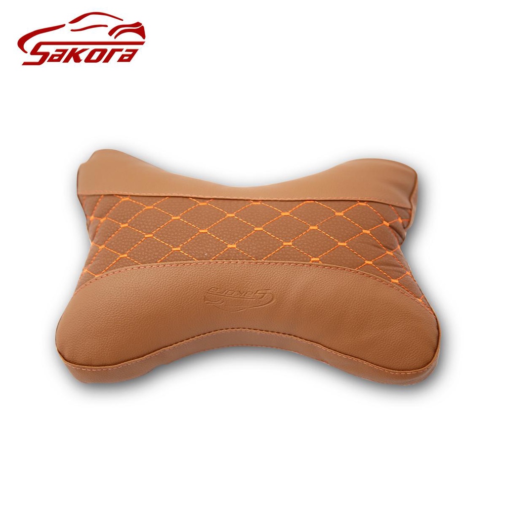 [HCM]Sakora Đôi Gối tựa đầu trên ô tô xe hơi chống mỏi cổ (2pc)-【ZT N26】