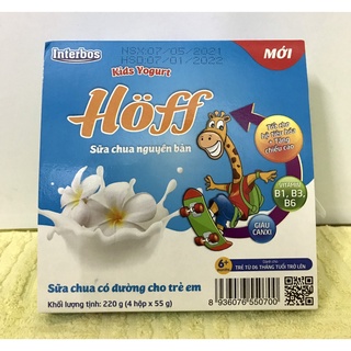Sữa Chua Cho Bé HOFF 220g ( Vỉ 4 Hộp x 55g )