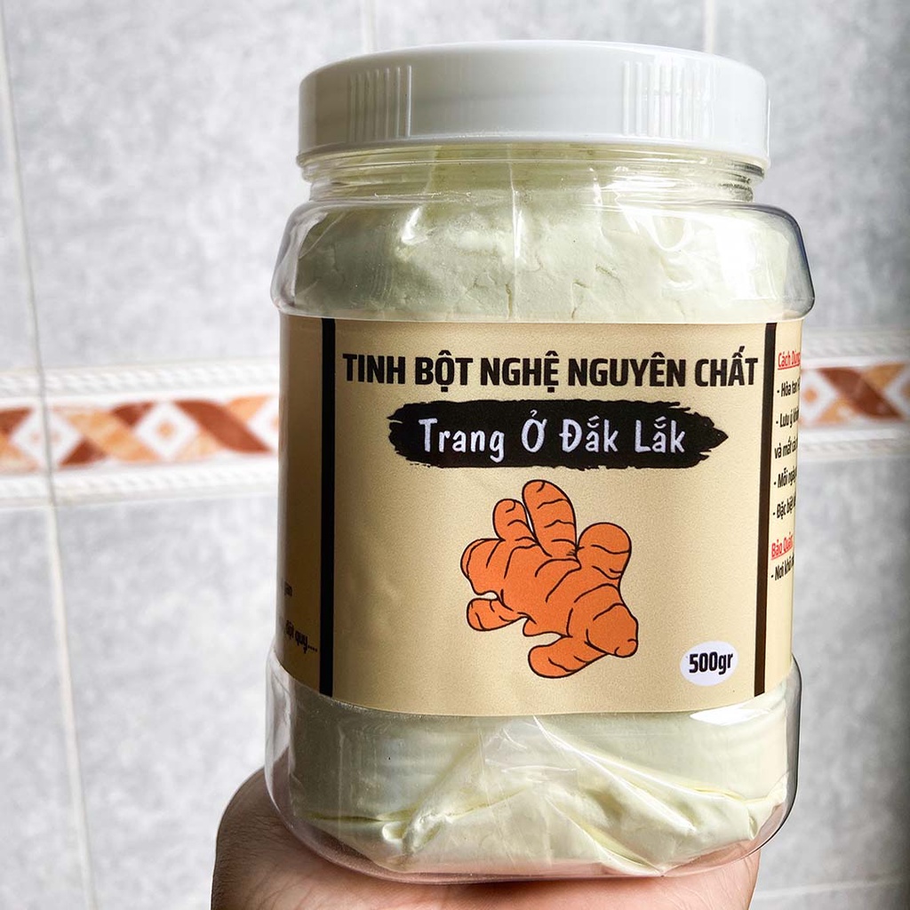 Tinh Bột Nghệ Đen Nguyên Chất Đắk Lắk Xịn 500g