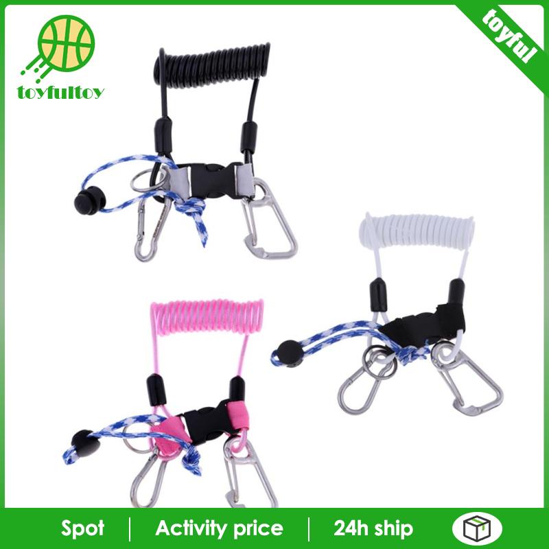 Dây Lò Xo Có Kẹp Chuyên Dụng Cho Máy Ảnh / Đèn Lặn