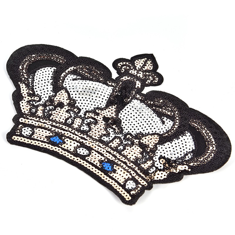 Miếng Dán Ủi Quần Áo Hình Vương Miện Hoạt Hình