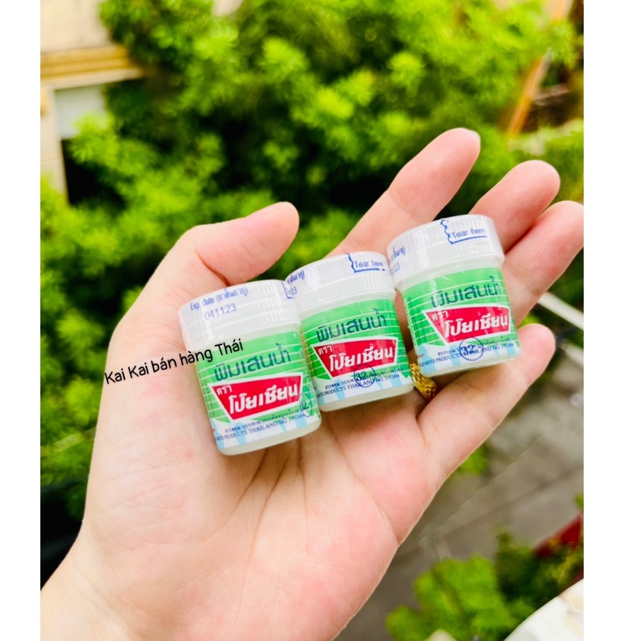 Hủ dầu hít mũi Poy Sian Thái Lan mùi bạc hà thảo dược cực kỳ thơm