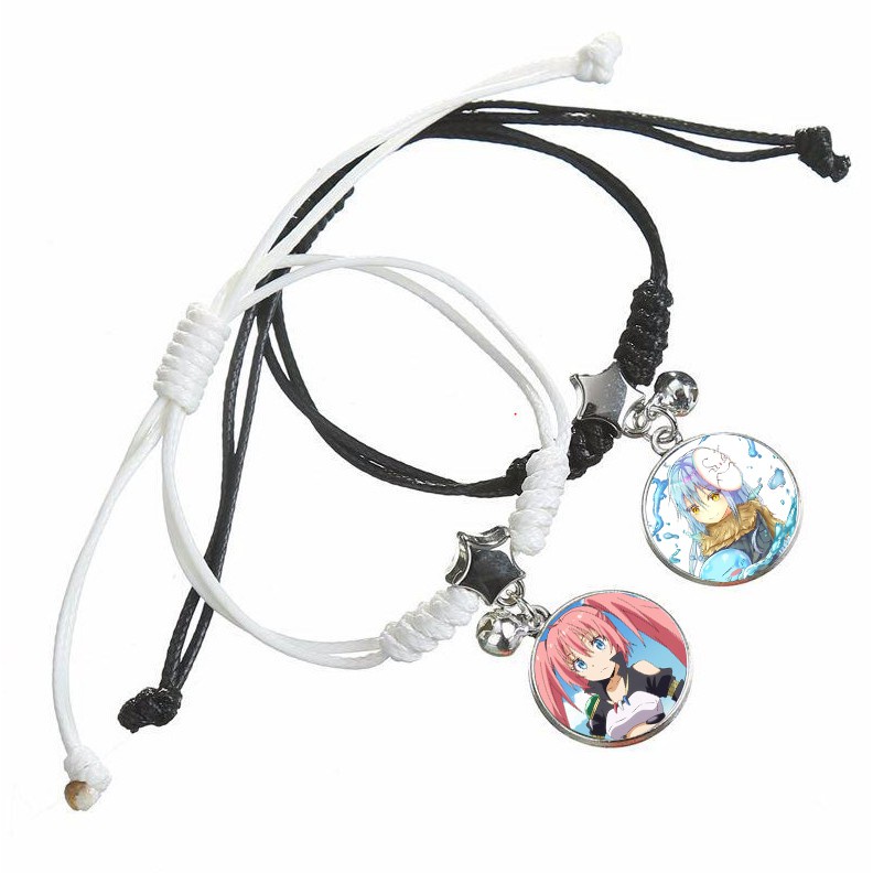 Vòng tay đôi IN HÌNH Tensei Shitara Slime Datta Ken Lúc đó, tôi đã chuyển sinh thành slime anime chibi xinh xắn