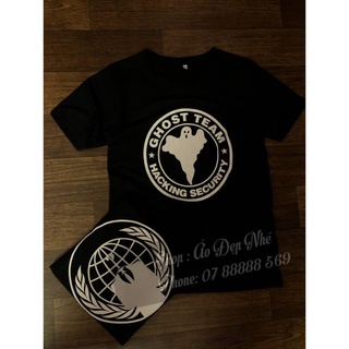 💥💥 Áo thun HACKING GHOST TEAM chất cotton đẹp