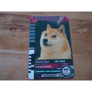 Kamen rider Cậu Vàng - Thẻ bài cậu vàng Kamishop