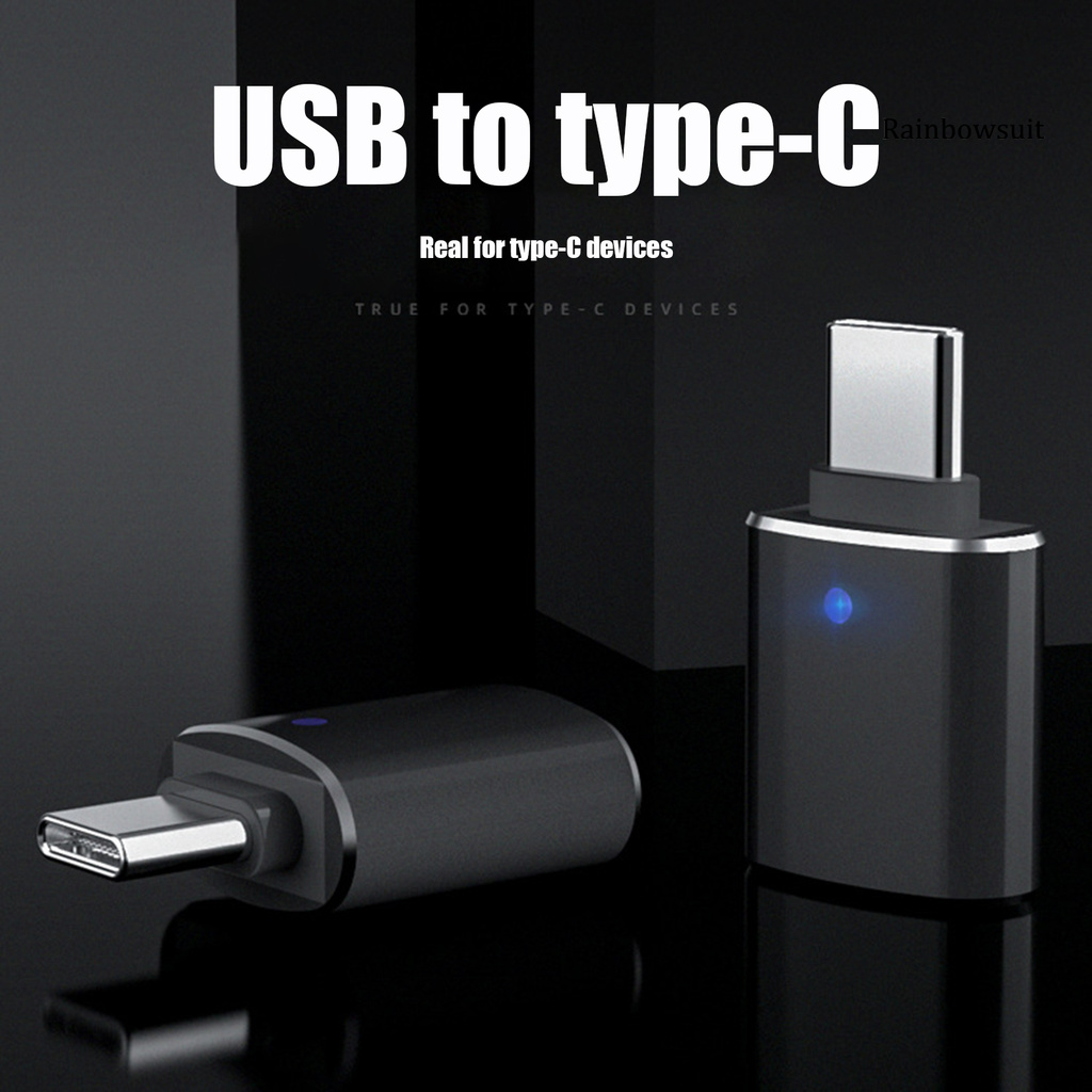 Đầu Chuyển Đổi Micro Usb Sang Type-C Có Đèn Báo Hiệu Tiện Dụng