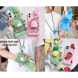 Ốp lưng Iphone 11 - Tặng Dây Đeo và Iring