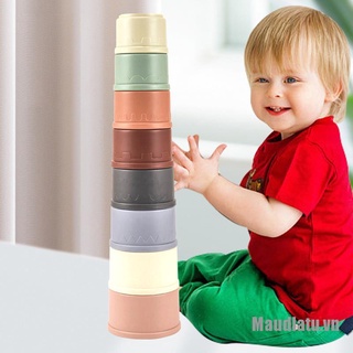 Bộ đồ chơi tháp cốc xếp chồng thú vị cho bé