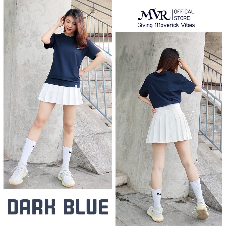 Áo thun thể thao co dãn 4 chiều Cotton lanh logo MVR form nam nữ unisex ao thoáng mát nhiều màu in logo