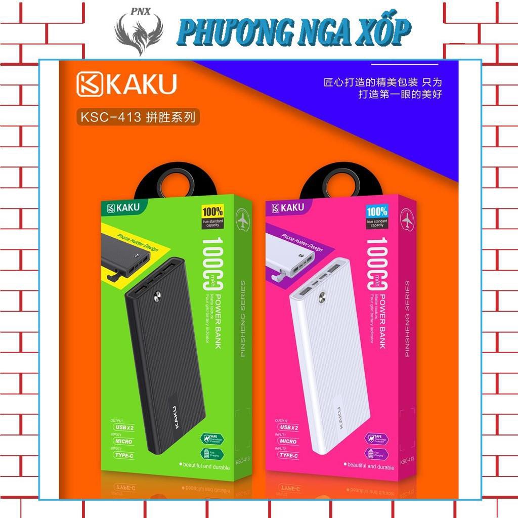 Sạc dự phòng ⭐ FREE SHIP ⭐10.000mah chính hãng KAKU mã KSC - 413