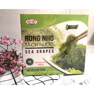 Rong nho tách nước Sea Việt Hộp 220g