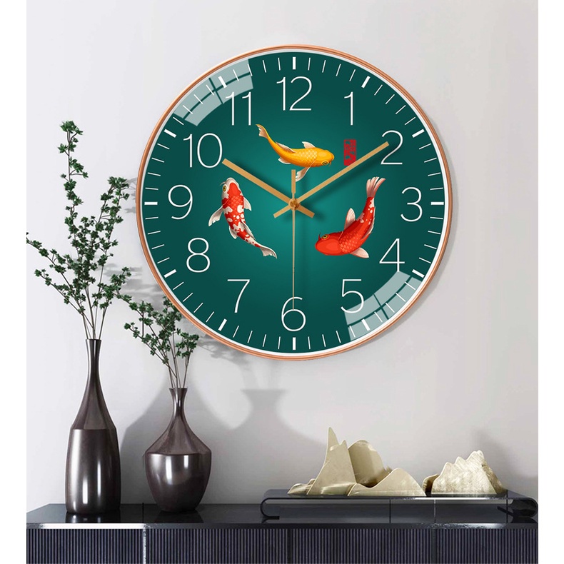 Đồng Hồ Treo Tường Thiết Kế Đơn Giản Hiện Đại Không Gây Tiếng Ồn 20cm W&G [8 Inches/20cm