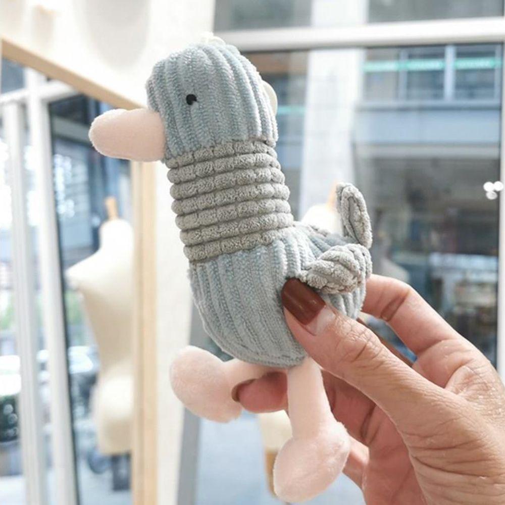 Móc Khóa Vịt Nhồi Bông Dễ Thương charms