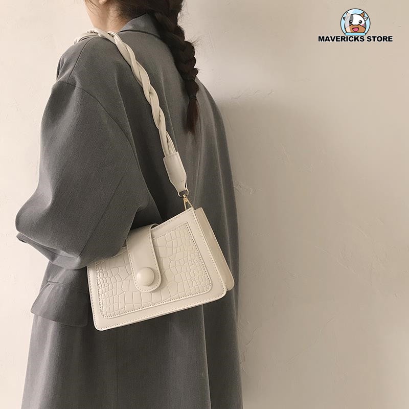 Túi đeo vai hình vuông thời trang mới năm 2021