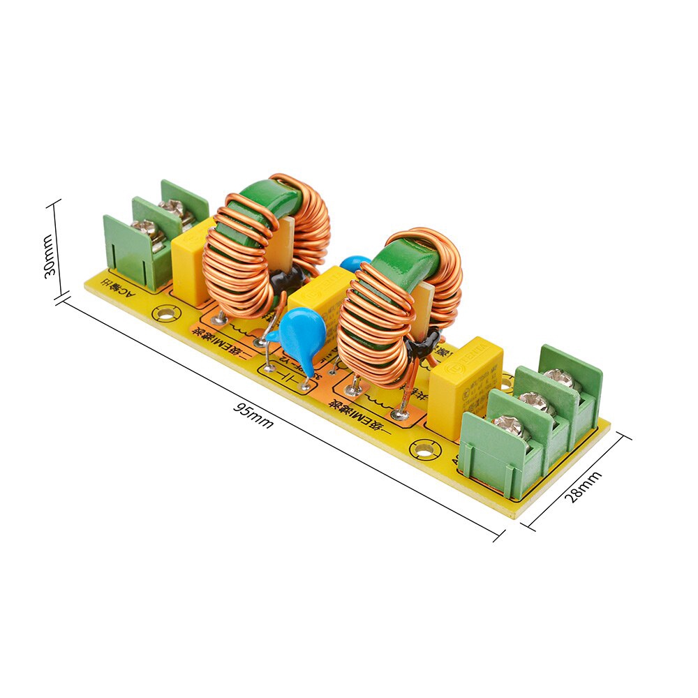 Bảng Mạch Lọc Nguồn AIYIMA 18A EMI AC Cung Cấp Điện Chống Nhiễu Cho Bộ Khuếch Đại Loa Diy