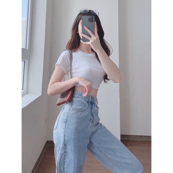 Quần baggy xanh nhạt H2