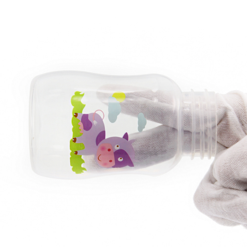 Bình sữa em bé có tay cầm tiện dụng