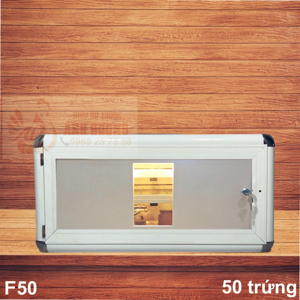 Máy Ấp Trứng Nam An F50 - công suât 54 quả - Tặng máy phun sương tự động tự hút nước ngoài