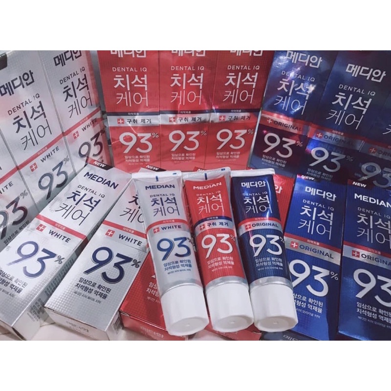 Kem đánh răng Median Hàn Quốc 93% [Date: 1-2/2024]