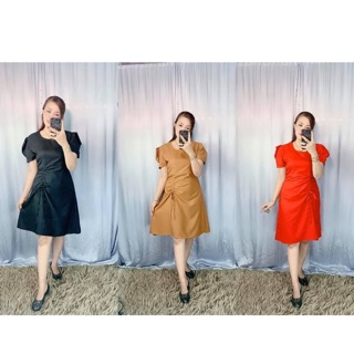 Đầm lụa rút dây big size