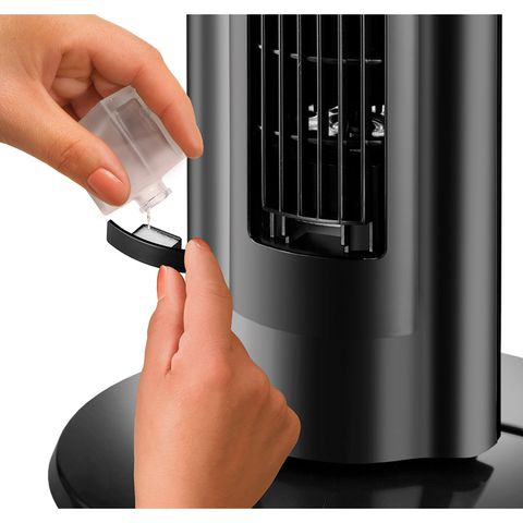 Quạt tháp UNOLD 86855, công suất 60W, có hộp chứa tinh dầu thơm