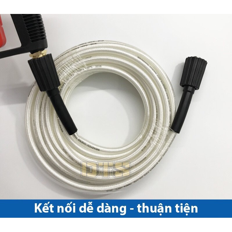 SÚNG XỊT RỬA XE CHO  -MÁY RỬA XE MINI GIA ĐINH - BH 2 THÁNG