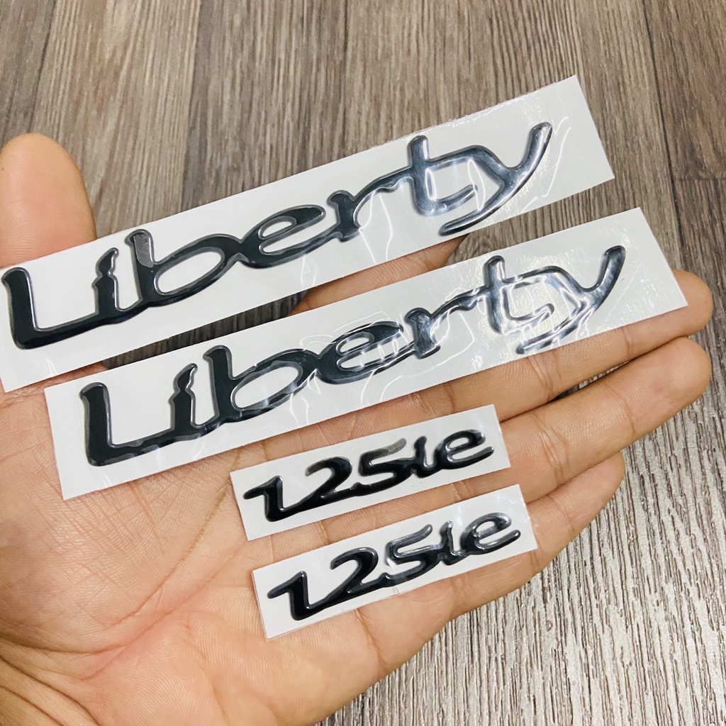 BỘ TEM CHỮ DÁN FULL XE LIBERTY HÀNG ĐẸP