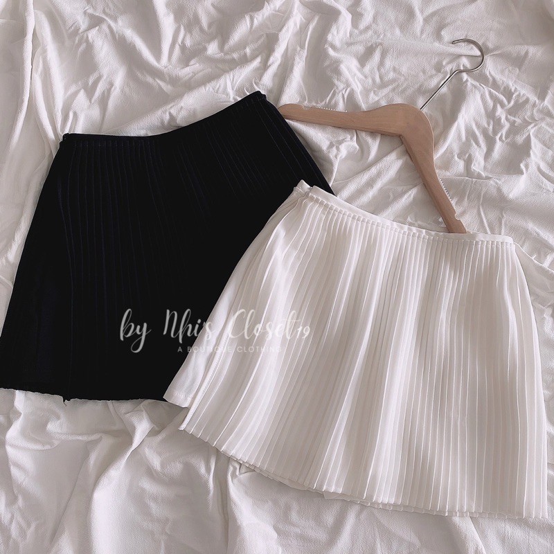 Quần giả chân váy ngắn dập li (Ảnh chụp thật) | BigBuy360 - bigbuy360.vn