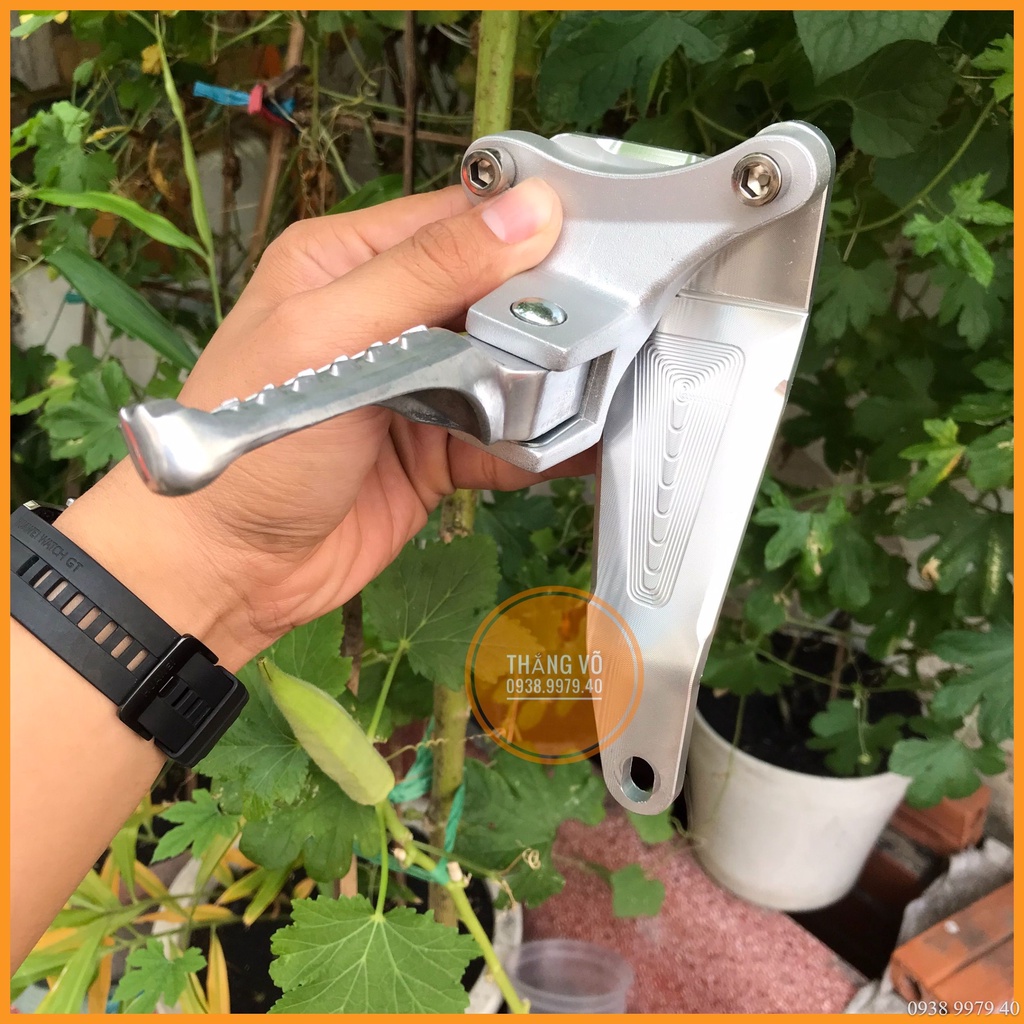Gác chân Winner X, Gác chân Winner/Winner X xếp kiểu Thailand Nhôm CNC đồ chơi phụ kiện Winner X, Winner V2, Winner 2022