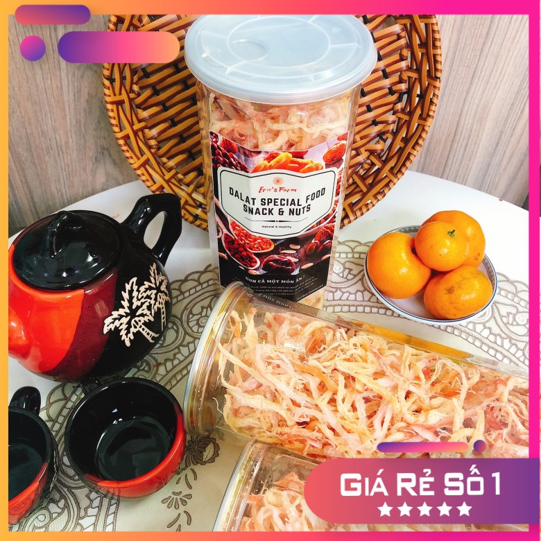 MỰC SỢI HẤP NƯỚC DỪA 300G | HỦ PET - ERIC'S FARM | BigBuy360 - bigbuy360.vn