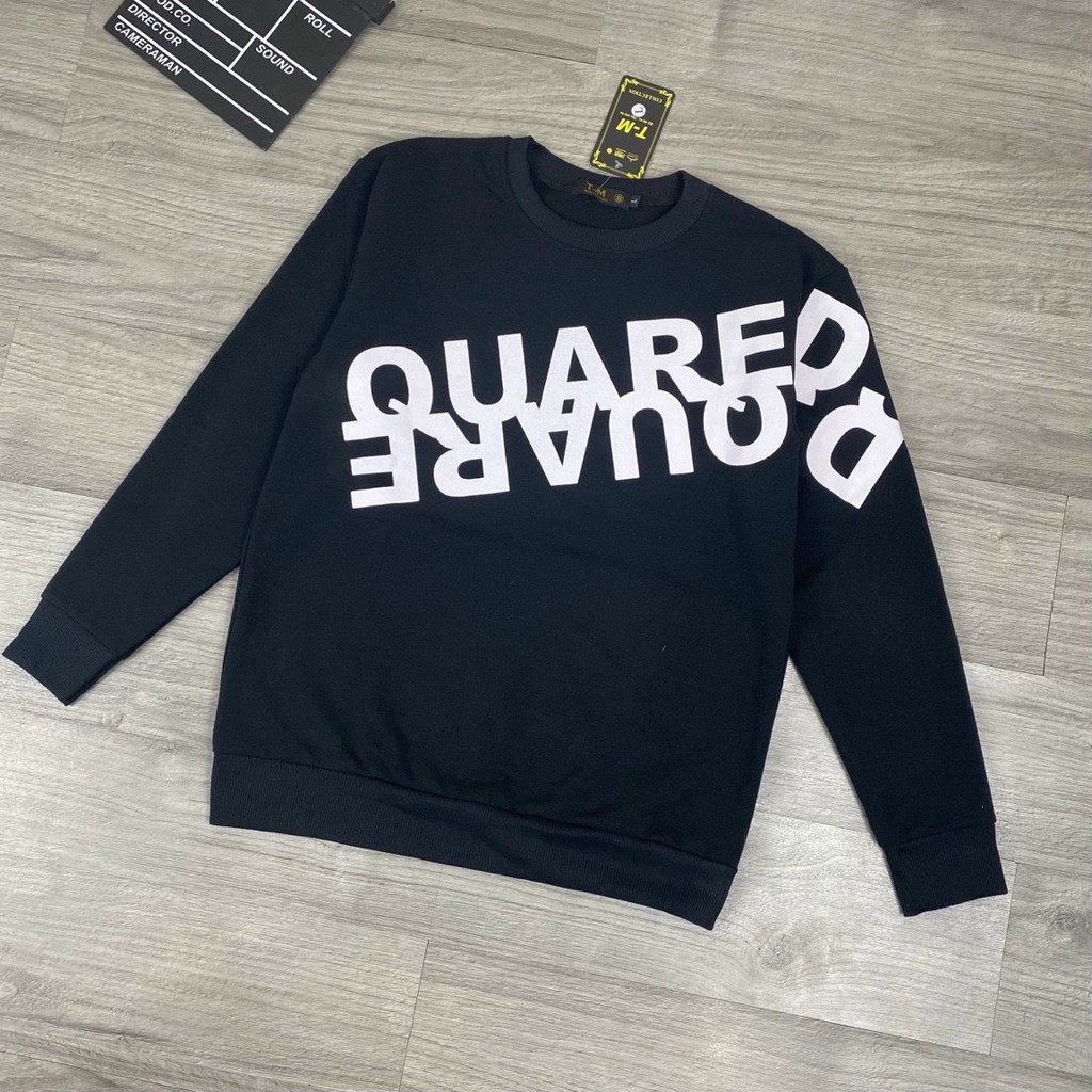 Áo nỉ nam nữ dài tay cổ tròn thu đông họa tiết cao cấp mẫu mới nhất AHFASHION | BigBuy360 - bigbuy360.vn